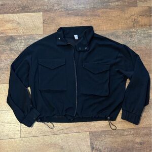 Yogalicious Black Scuba Jacket